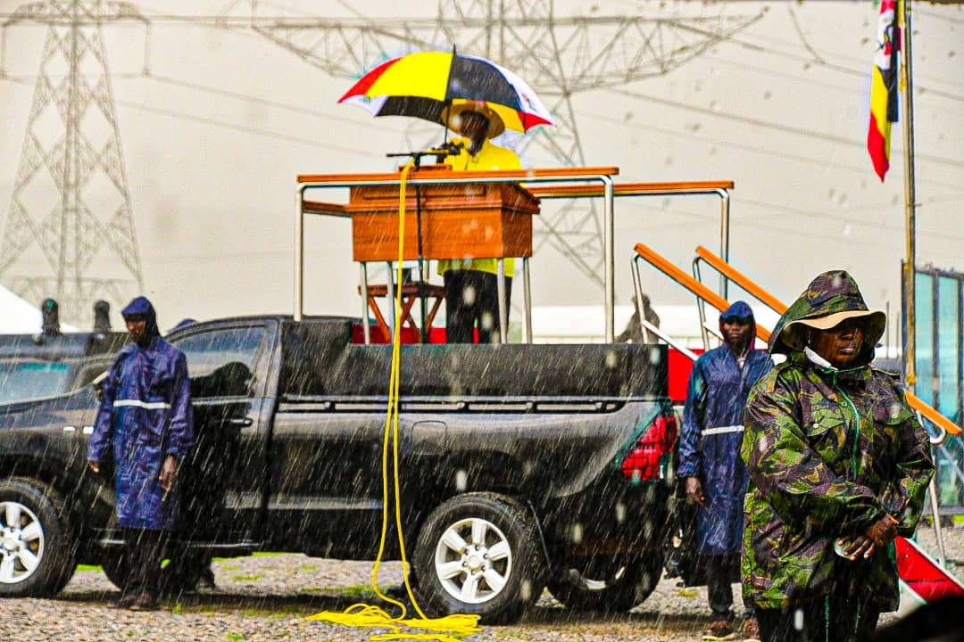 Museveni Braves Rain in Nansana to Push Wealth Creation and Jobs Agenda