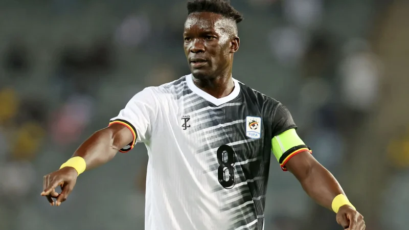 Uganda Cranes Captain Khalid Aucho Suspended for Three Months Over Misconduct, Absenteeism