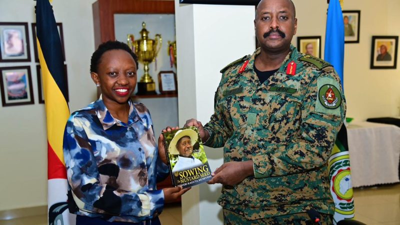 Charlene Ruto Pays Courtesy Visit to CDF Gen Muhoozi Kainerugaba in Entebbe
