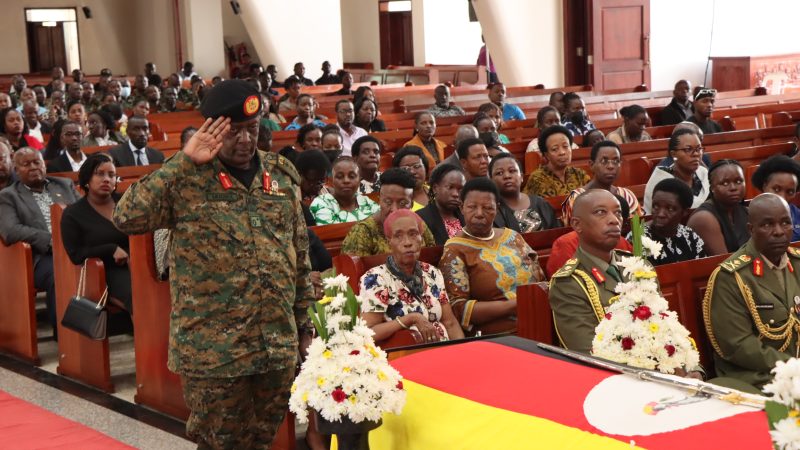 UPDF Pays Emotional Tribute to Late Maj Gen Francis Takirwa