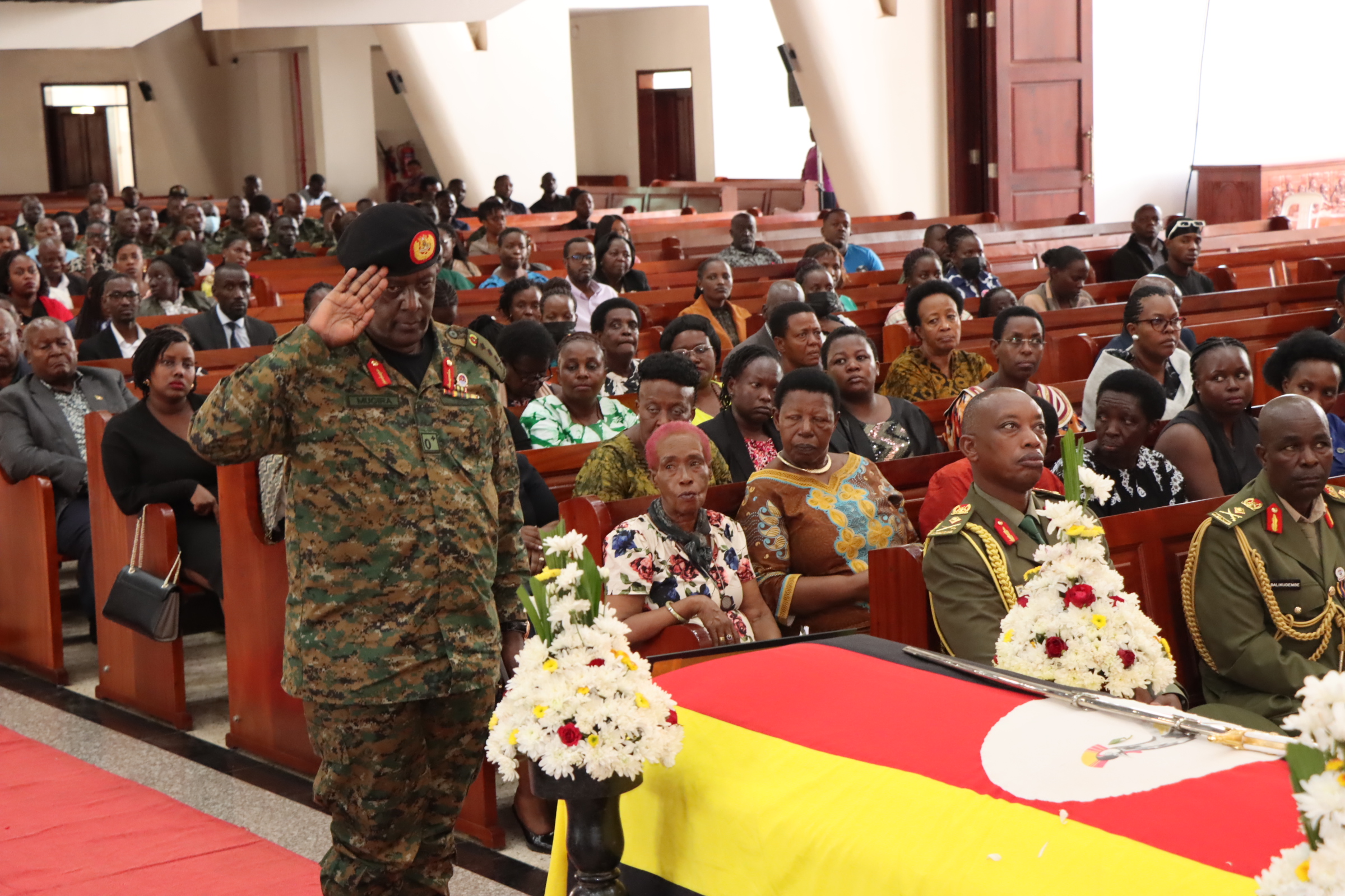 UPDF Pays Emotional Tribute to Late Maj Gen Francis Takirwa