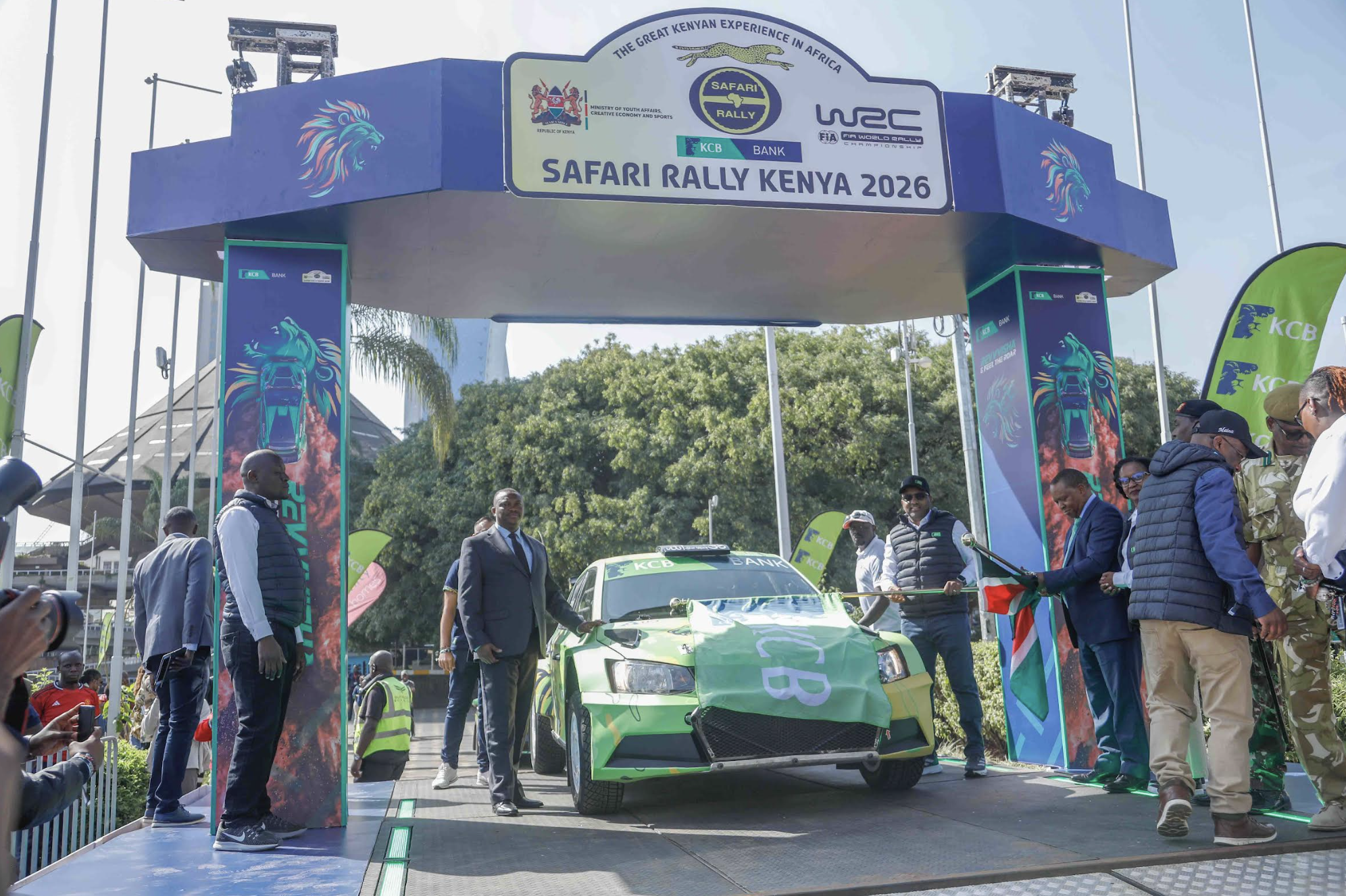 Uganda’s Oscar Ntambi Unveiled for 2026 WRC Safari Rally