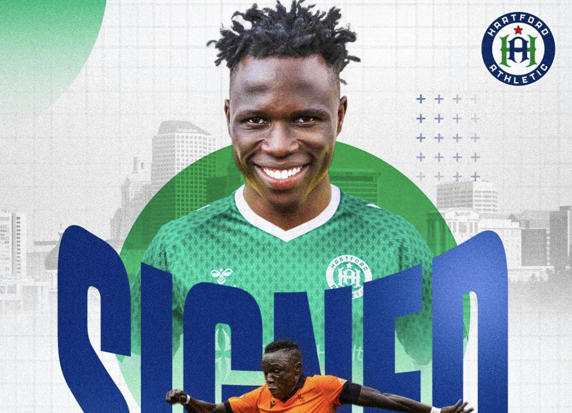 Ugandan Striker Sadat Anaku Joins USL Championship Side Hartford Athletic