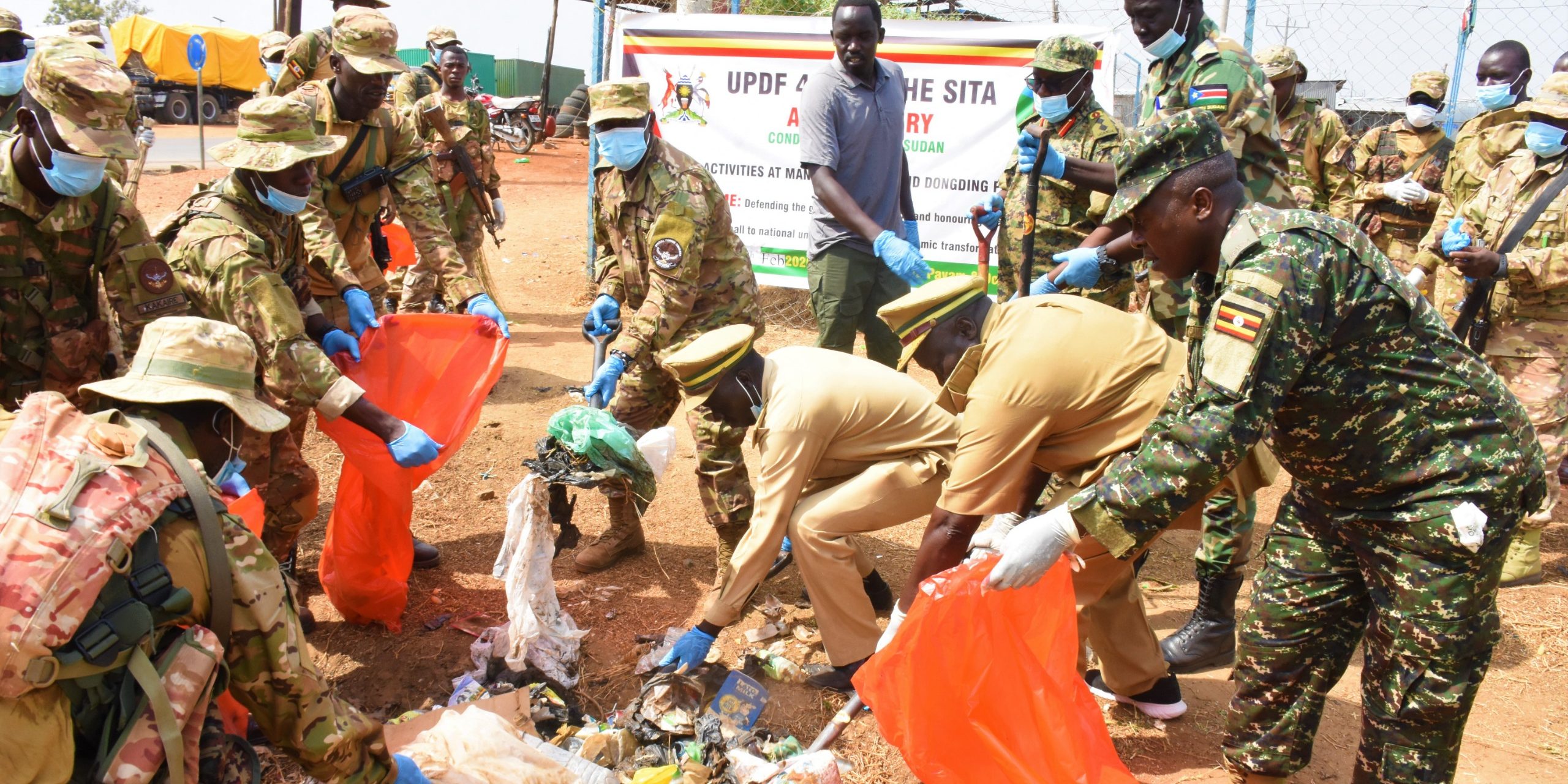 UPDF Marks 45th Tarehe Sita Anniversary in South Sudan with Civil-Military Outreach