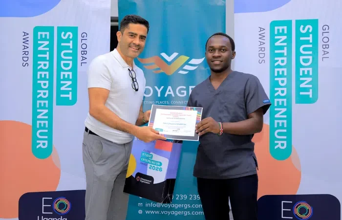 Billy Garvin Ssemayalo Wins Uganda 2026 Global Student Entrepreneur Awards National Finals