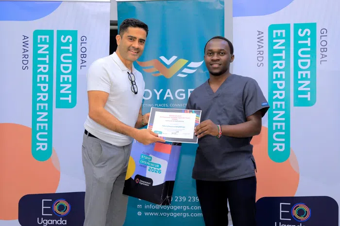 Billy Garvin Ssemayalo Wins Uganda 2026 Global Student Entrepreneur Awards National Finals