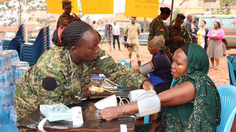 UPDF Conducts Free Medical Outreach in Kamwokya Ahead of Women’s Day