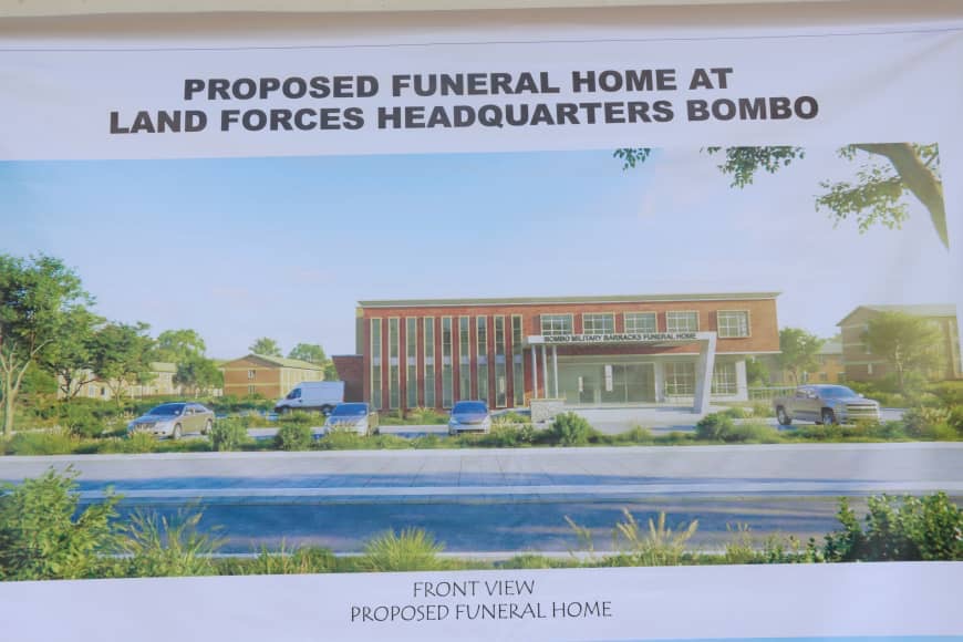 UPDF Breaks Ground on Uganda’s First Military Funeral Home at Bombo