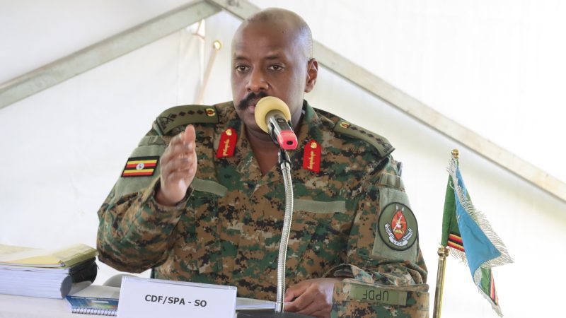 CDF Muhoozi Issues New Patriotic Officer Numbers to PLU Leaders in Latest Batch