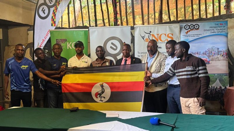KCB Bank Uganda Flags Off Oscar Ntambi Ahead of 2026 WRC Safari Rally