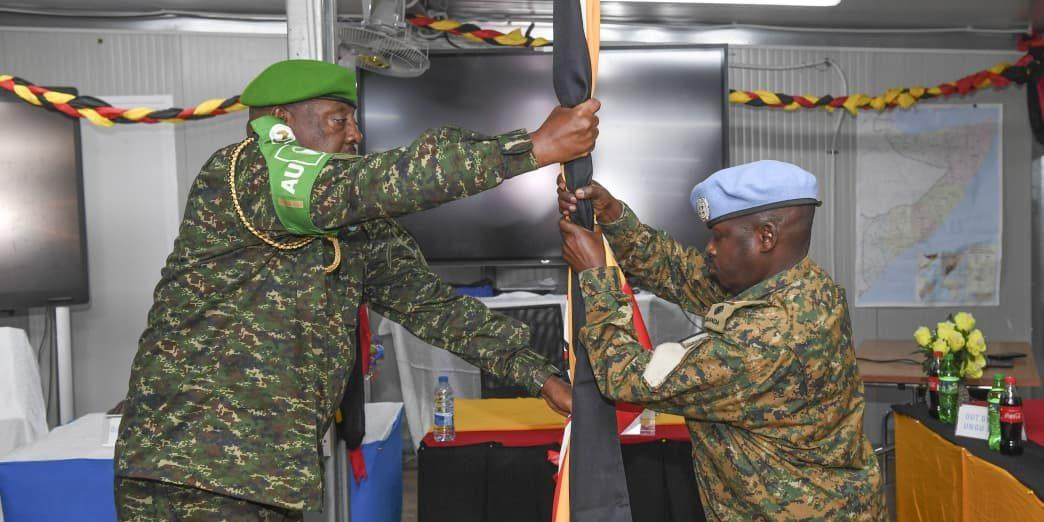 Lt Col Akankunda Takes Over UN Guard Unit Command in Somalia