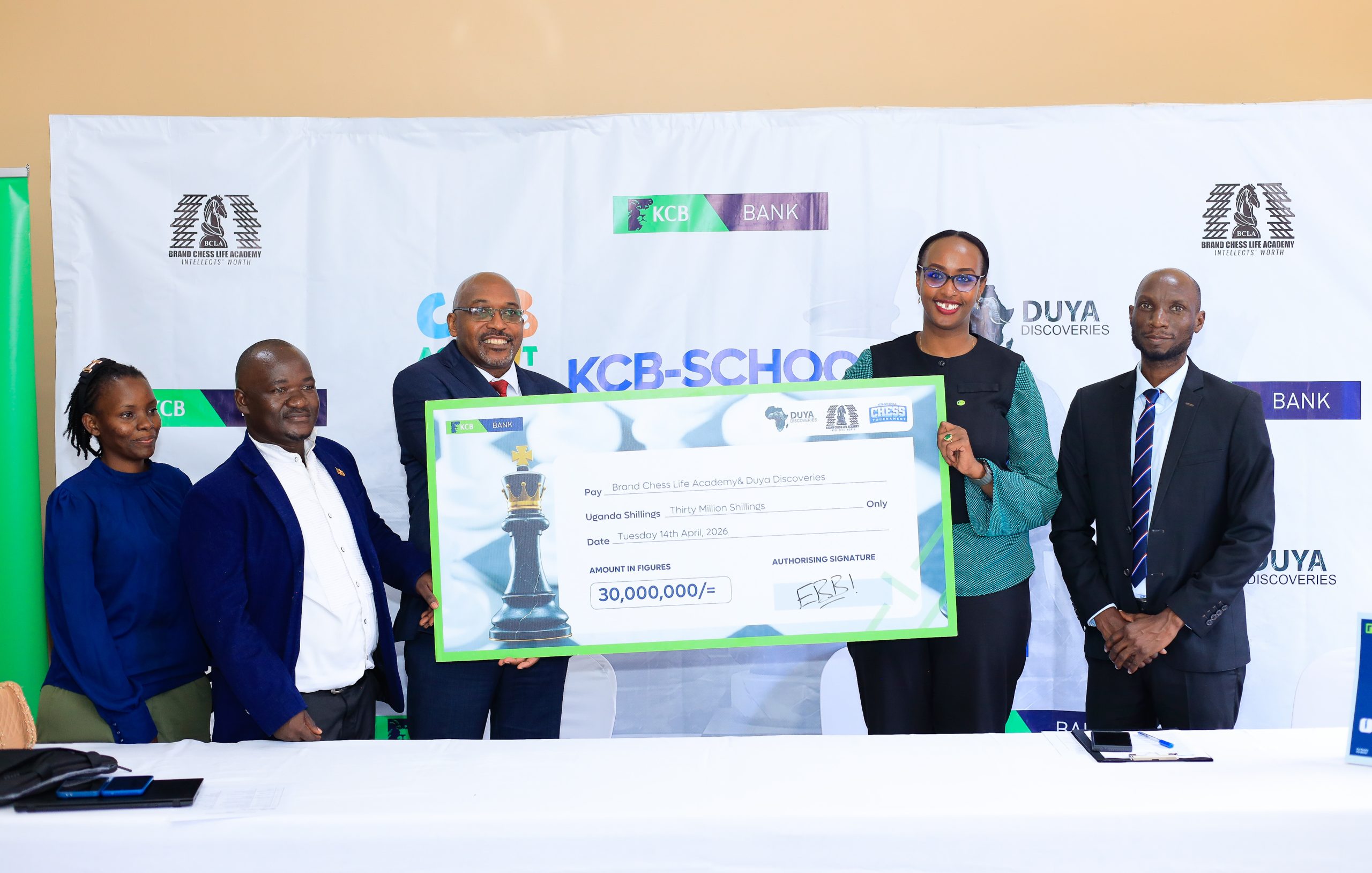 KCB Bank Uganda Unveils Inaugural National Schools Chess Tournament to Shape Future-Ready Young Minds