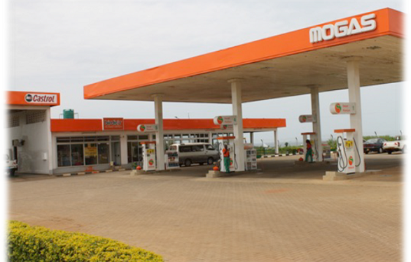Fire Outbreak at Mogas fuel station in Seeta