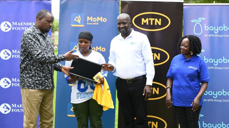 MTN Uganda Trains 105 Through Digital Literacy Programme, Awards Laptops to Top Trainees