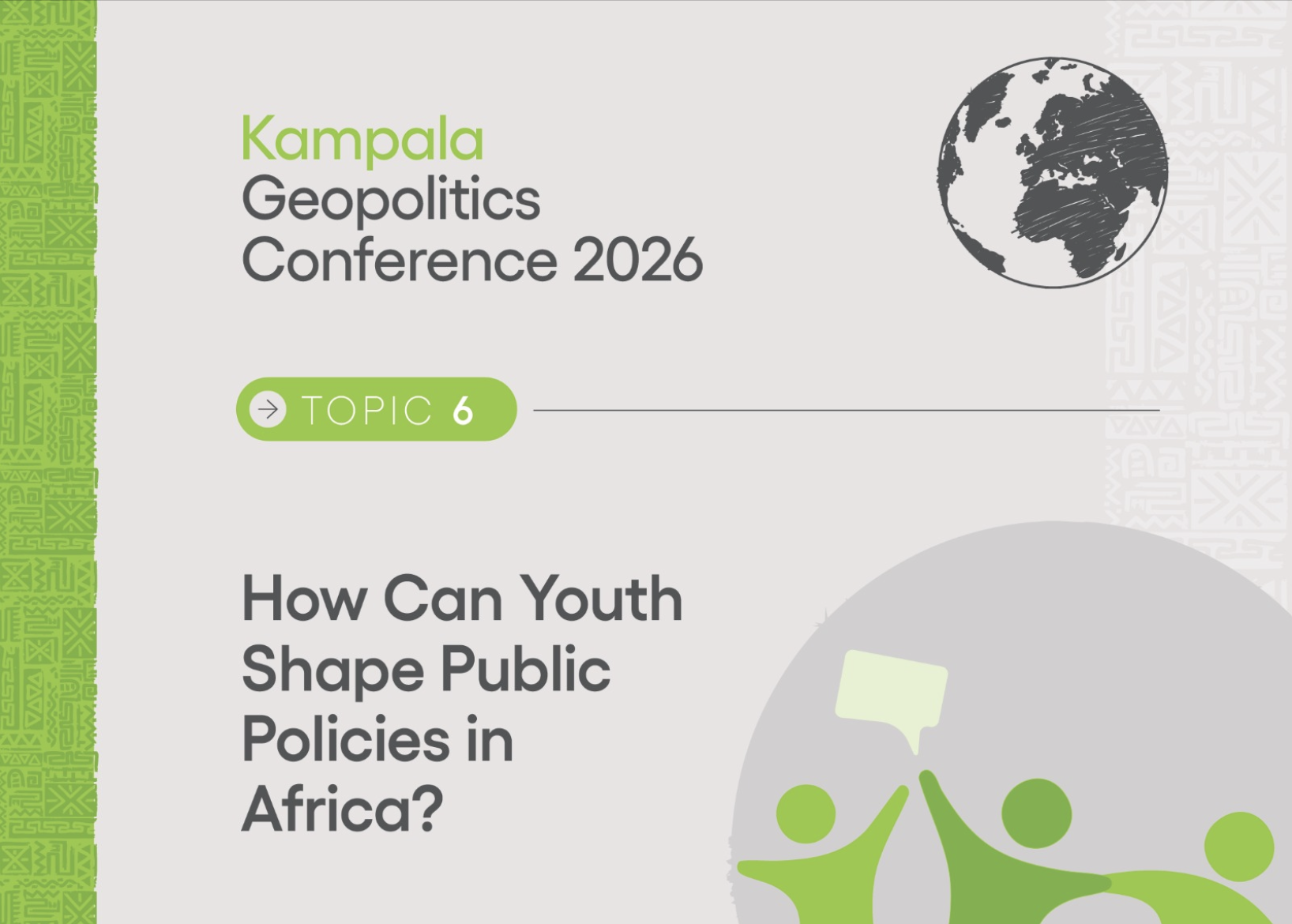 Kampala Geopolitics Conference 2026 to Focus on Continental Power Shifts, Debt Dilemmas and Youth Representation