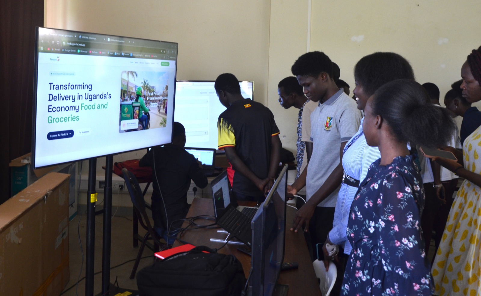 URSB Launches 40th Technology Support Centre at Soroti University, Spotlighting AI and Student Innovation