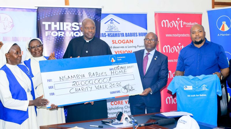 Centenary Bank, Nsambya Babies Home Launch 4th Edition of Charity Walk to Support Vulnerable Children
