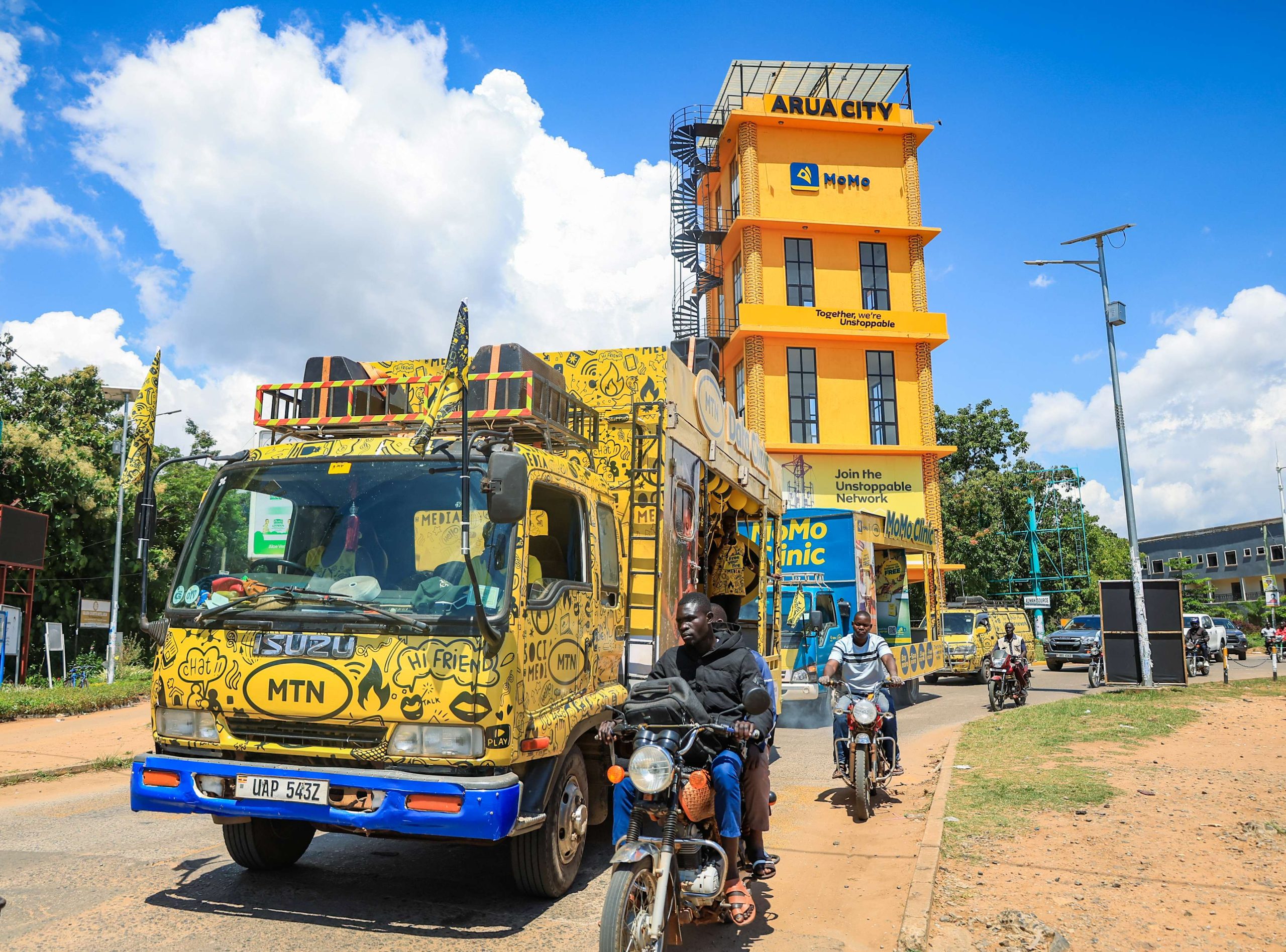 MTN Uganda Wraps Up Three Day Y’ello Storm Activation in Arua