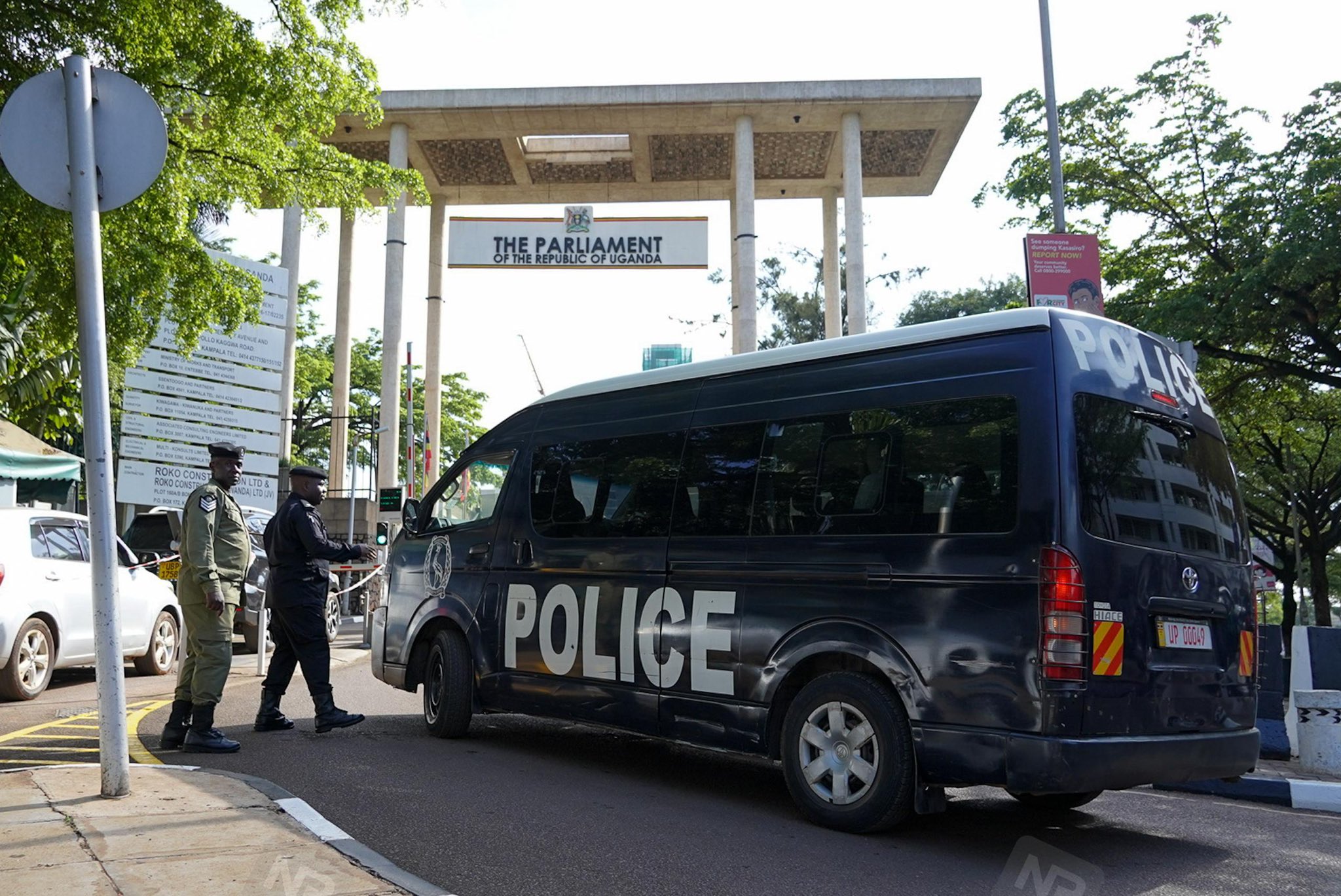 Security Operatives Seal Off Speaker Among’s Office, Office of the Clerk to Parliament as Corruption Probe Intensifies