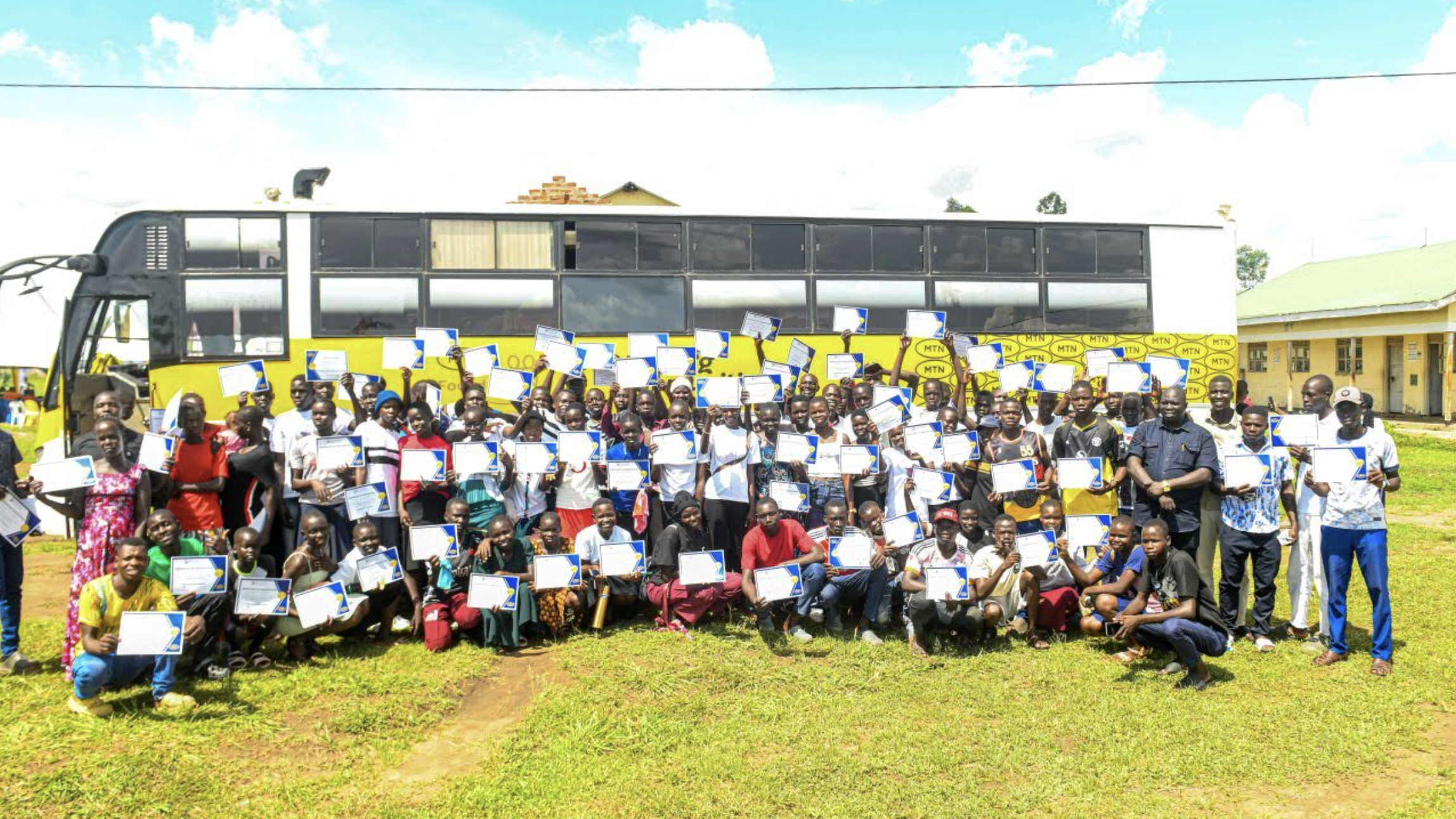 MTN Uganda Graduates 225 in Amuru as Mobile Digital Training Targets Youth, Women