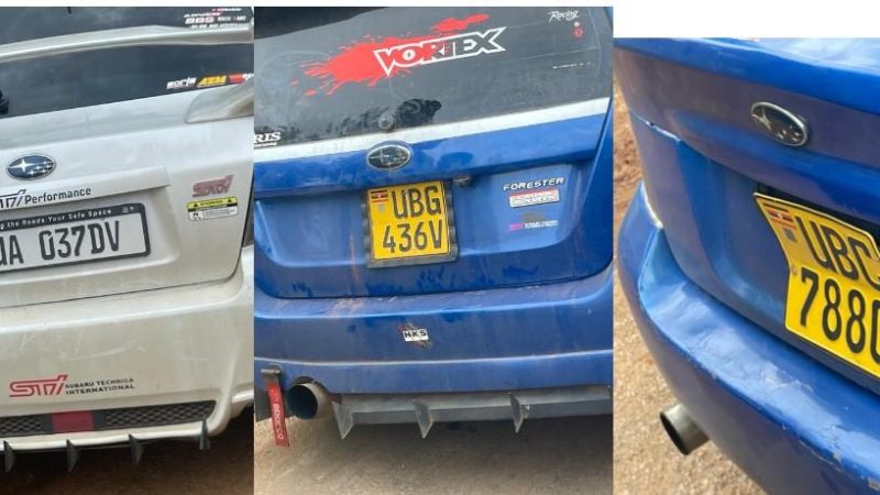 Six Subaru Drivers Arrested for Reckless Racing on Masaka Highway