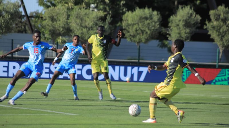 AFCON U17: Uganda Cubs Top Group B After Dominant Victory Over DR Congo